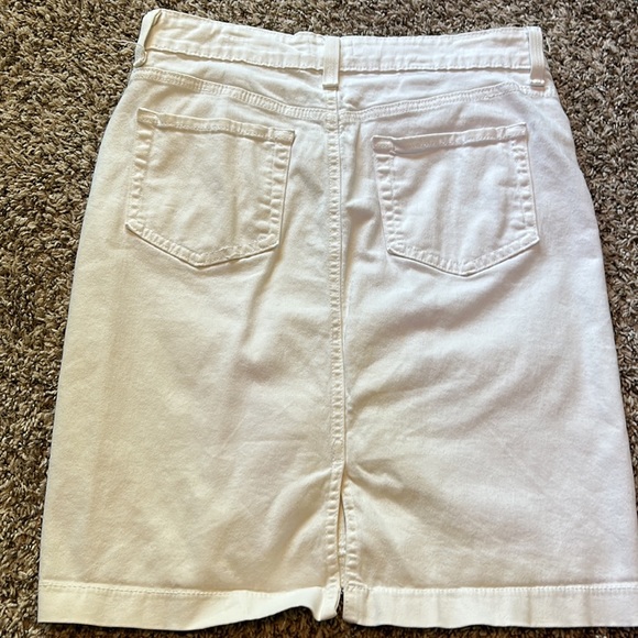 NYDJ white denim skirt - Picture 2 of 2